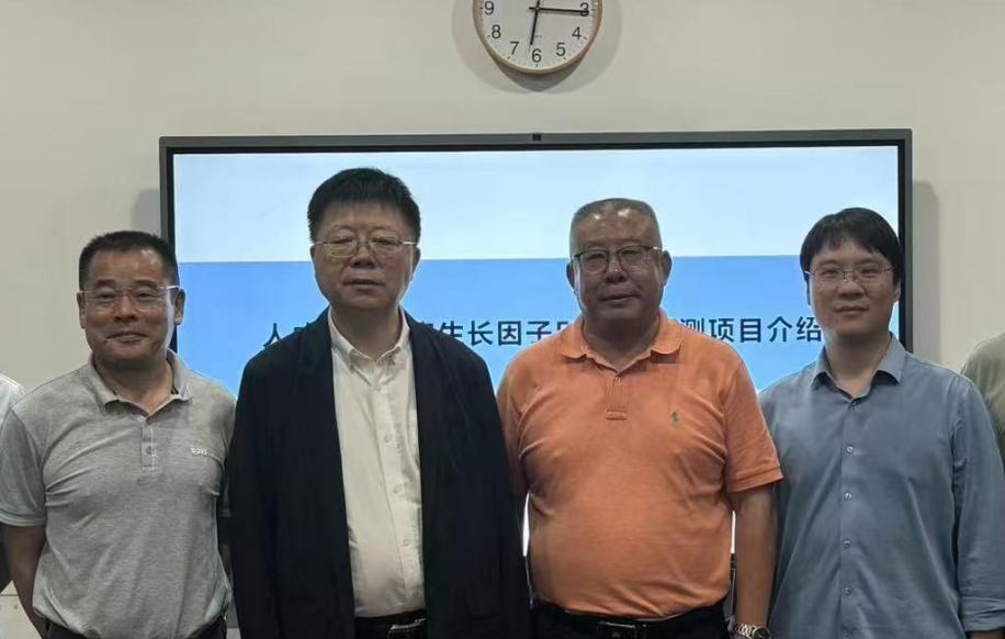 威九国际生物一行拜访温医大李校堃院士